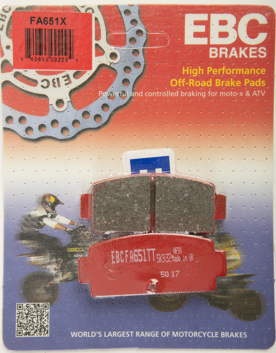 EBC FA651X Carbon X Series Disc Brake Pad