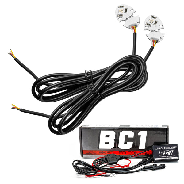 Oracle 17-21 Tesla Model 3 Headlight DRL Upgrade Kit ColorSHIFT w/ BC1 Controller SEE WARRANTY 1286-335