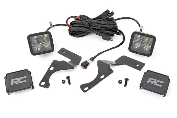 Rough Country LED Light Ditch Mount 2" Spectrum Spot Pair Fits toyota4Runner (10-23)