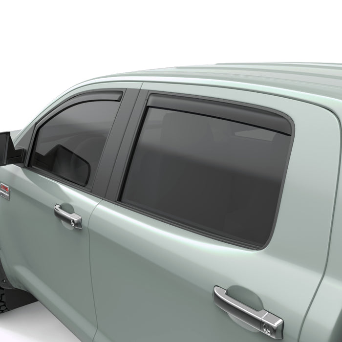 EGR 07-12 Toyota Tundra Crew Max In-Channel Window Visors Set of 4 Matte (575195) 575195