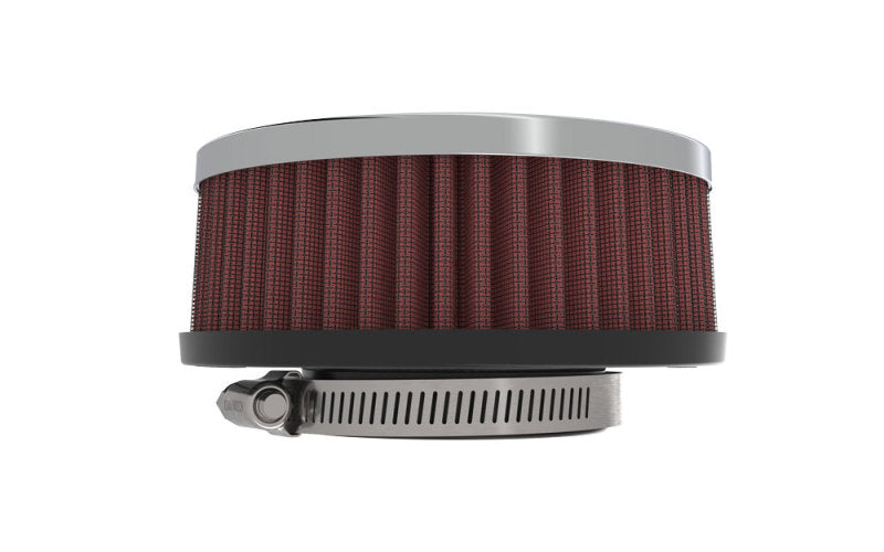 K&N Universal Clamp-On Air Intake Filter: High Performance, Premium, Washable, Replacement Air Filter: Flange Diameter: 2.4375 In, Filter Height: 2 In, Flange Length: 0.625 In, Shape: Round, RC-0850