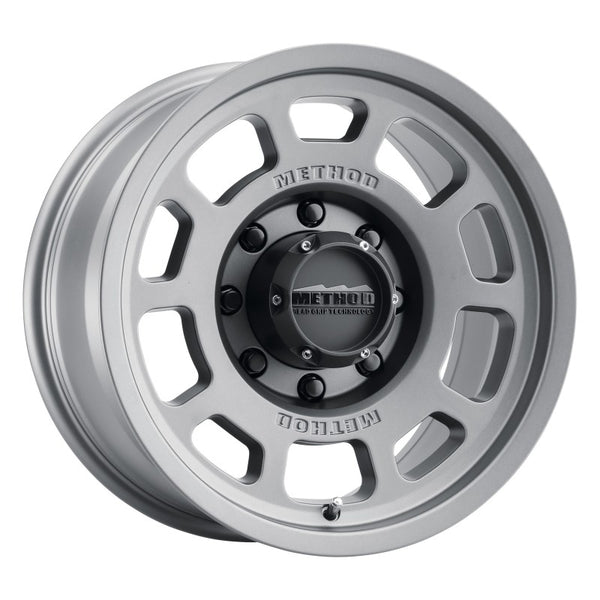 Method MR705 18x9 +18mm Offset 8x170 130.81mm CB Titanium Wheel MR70589087818