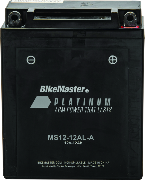 BikeMaster AGM Battery MS12-12AL-A 780760