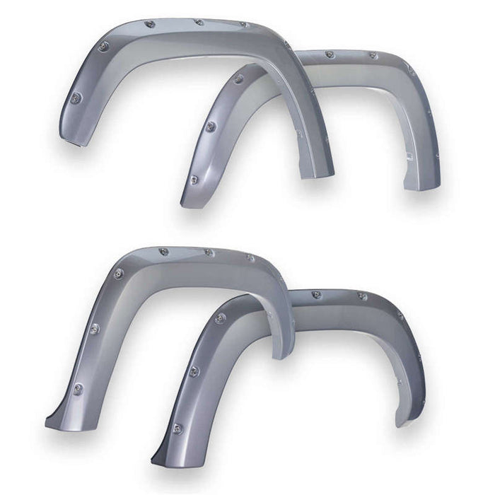 EGR 2019 Chevy 1500 Color Match Style Fender Flare Set Switchblade Silver 791694-GAN