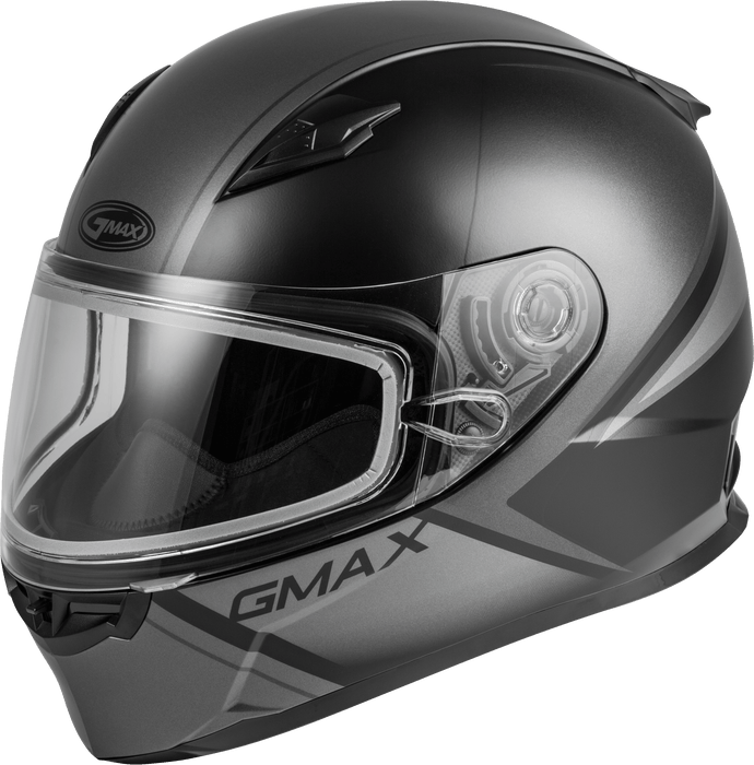 FF-49S Full-FACE Hail Snow Helmet Matte Black/Grey 3X