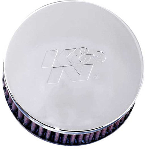 K&N Universal Clamp-On Air Intake Filter: High Performance, Premium, Washable, Replacement Air Filter: Flange Diameter: 2.4375 In, Filter Height: 2 In, Flange Length: 0.625 In, Shape: Round, RC-0850