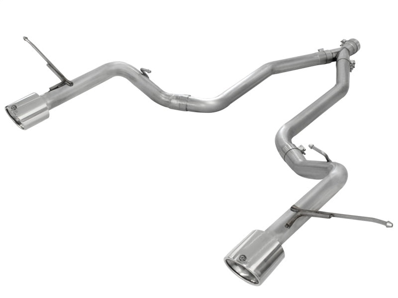 aFe MACHForce XP 14+ compatible with Jeep Grand Cherokee V6 3.0L (td) 2.5in DPF-Back 409SS Exhaust w/o Resonators 49-46235