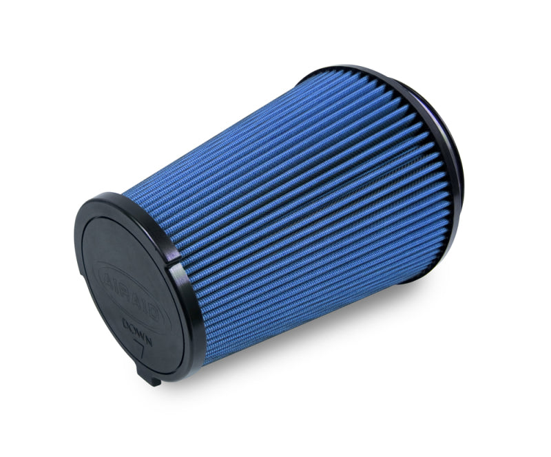 Airaid 10-14 Ford Mustang Shelby 5.4L Supercharged Direct Replacement Filter Oiled / Blue Media 860-512