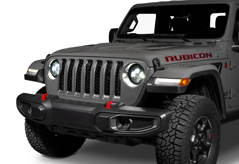 Oracle compatible with Jeep Wrangler JL/Gladiator JT 7in. High Powered LED Headlights (Pair) White SEE WARRANTY 5769J-001