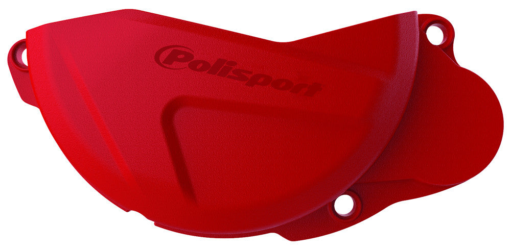 Polisport Clutch Cover Guard (Red CR 2004) Compatible With 10-17 HONDA CRF250R