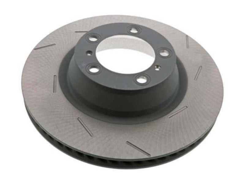 SHW 11-16 Porsche Panamera 4 3.6L w/o Ceramics Left Front Slotted Monobloc Brake Rotor (298615301B) PFL39721