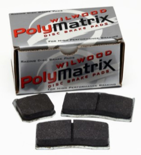 Wilwood PolyMatrix Pad Set 7112 E Bedded DL .49in Thick Forged Dynalite 15E-6096K-B