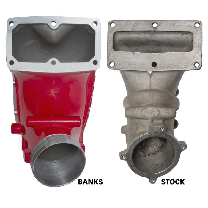 Banks Power 07.5-17 Ram 2500/3500 6.7L Diesel Monster-Ram Intake System w/Fuel Line 4.0in Red 42790-PC