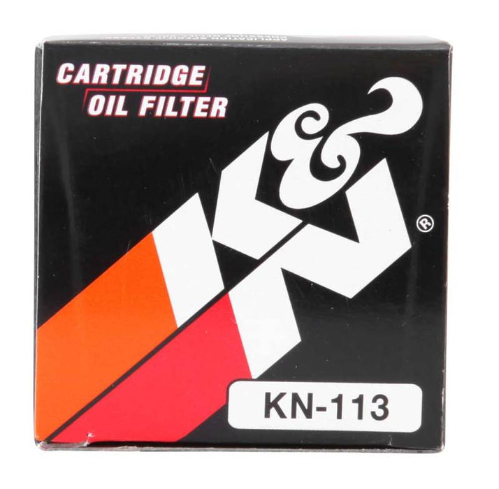 K&N Motorcycle Oil Filter: High Performance, Premium, Designed to be used with Synthetic or Conventional Oils: Fits Select Honda ATV Models, KN-113