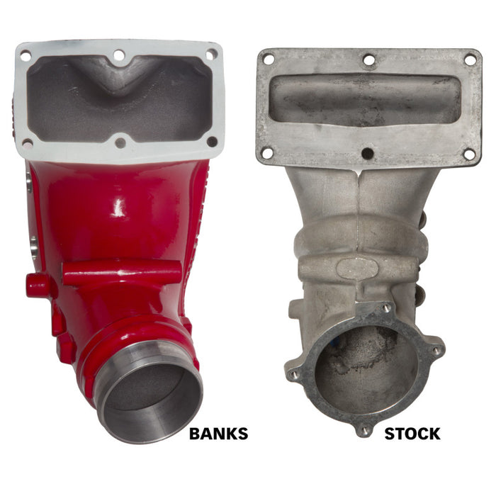 Banks Power 07.5-17 Ram 2500/3500 6.7L Diesel Monster-Ram Intake System w/ Fuel Line 3.5in Red 42788-PC