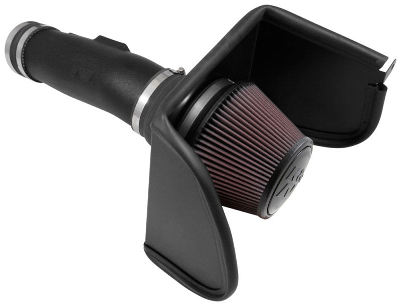 K&N 2017 Compatible with Nissan Titan V8-5.6L F/I Aircharger Performance Intake 63-6019