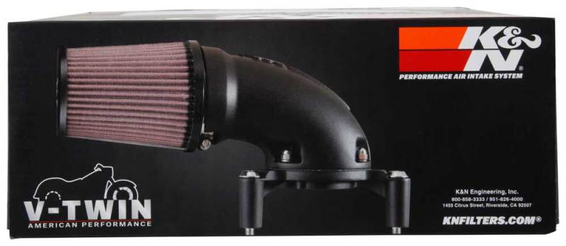 K&N 08-17 Harley Davidson Touring Models Performance Air Intake System 57-1134