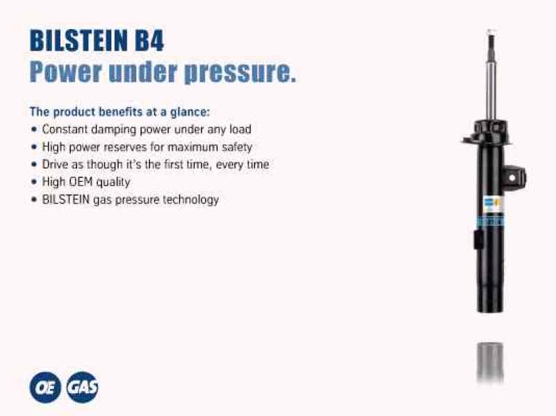 Bilstein B4 14-15 BMW X5 xDrive w/ STD Suspension w/o EDC Front Twintube Strut Assembly 22-240316