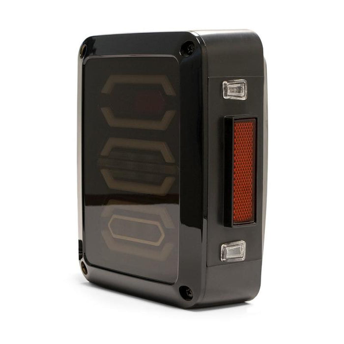 DV8 Offroad 07-18 compatible with Jeep Wrangler JK Octagon LED Tail Light TLJK-02