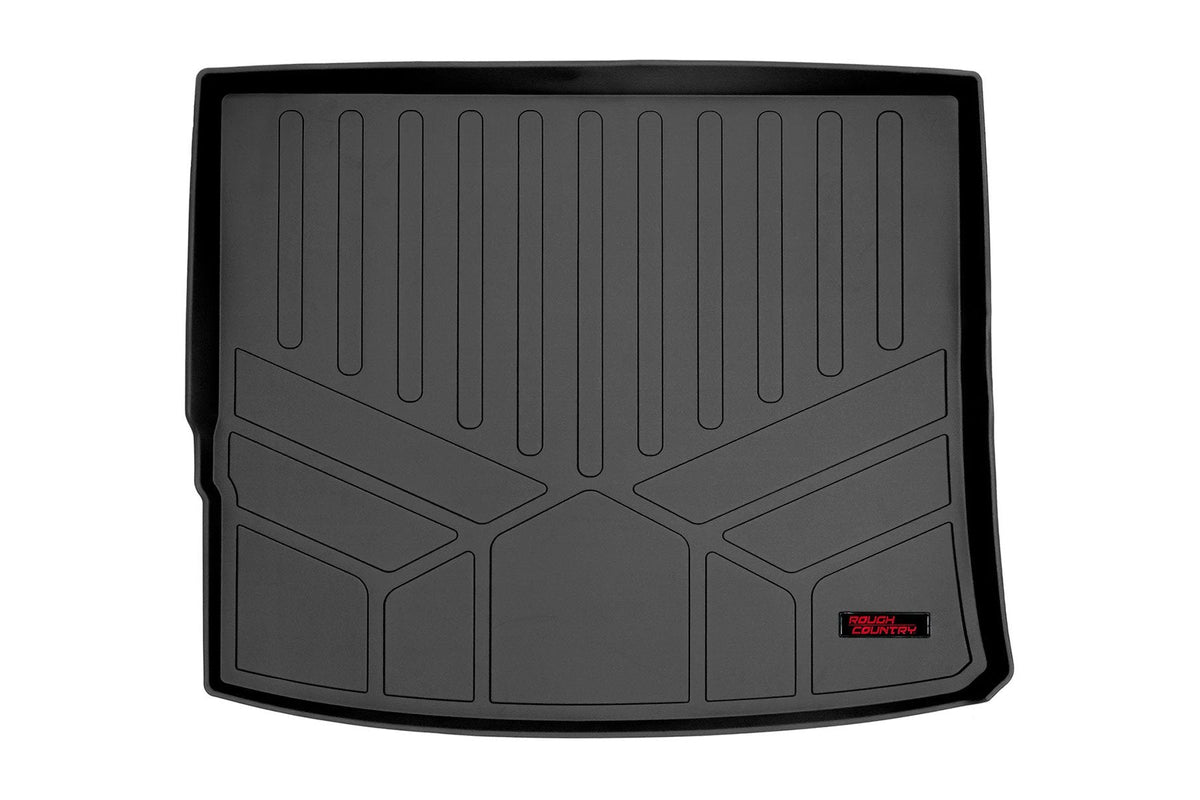 Rough Country Rear Cargo Mat Fits Jeep Cherokee Kl 2WD/4WD (2014-2023) M-61703