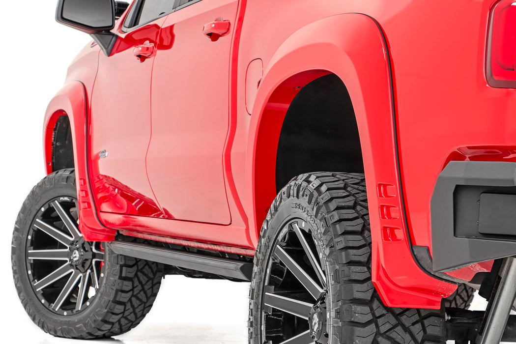 Rough Country Sf1 Fender Flare Black Chevy Silverado 1500 2Wd/4Wd (2019-2023) F-C319201A-GBA