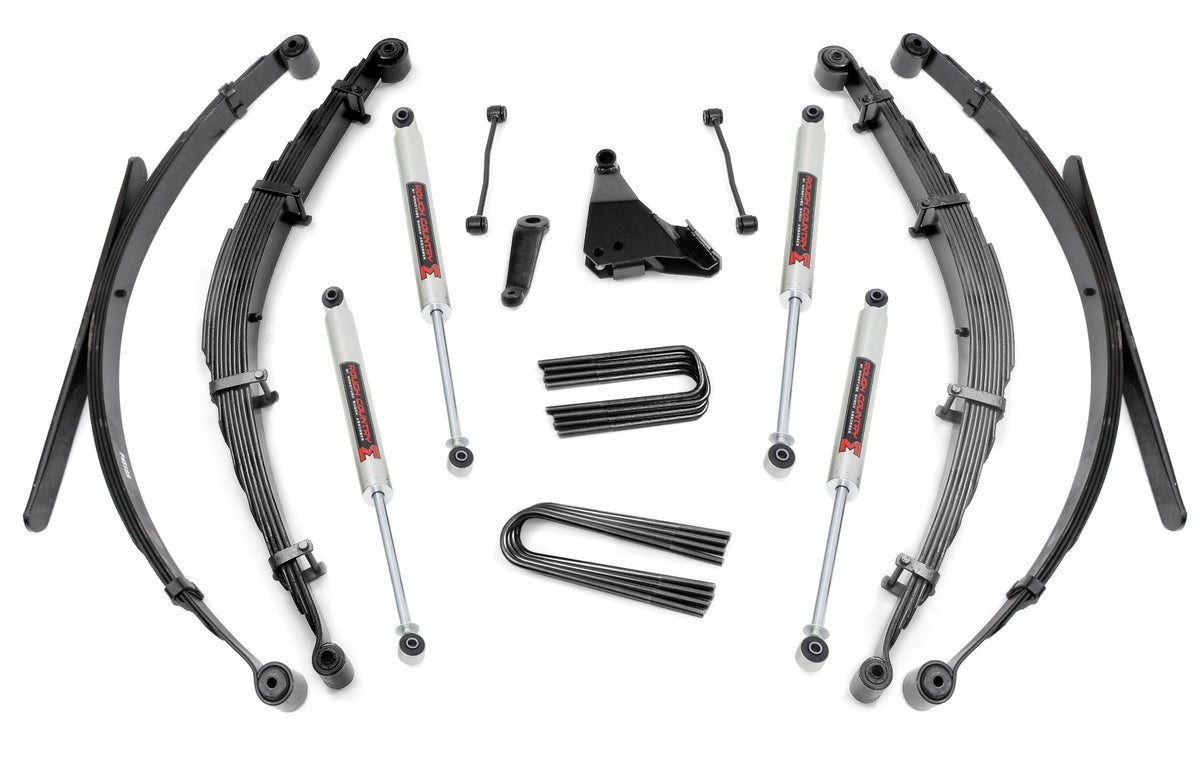 Rough Country 6 Inch Lift Kit Rear Springs M1 Fits Ford F-250/F-350 Super Duty (1999) 49240
