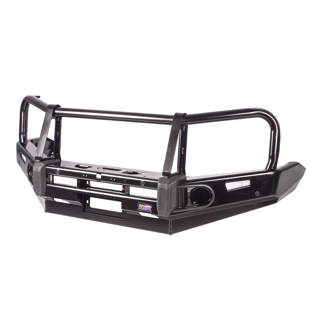 Dobinsons Bull Bar Black Deluxe Fits Nissan D23 2021-2025 (with Halogen Fog Lights Included) - BU45-5561