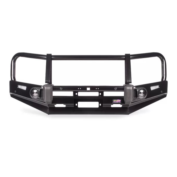 Dobinsons Black Deluxe Gen 2 Bull Bar Hilux Revo N80 2021-2025 - with Foglights ( ) - BU59-5734
