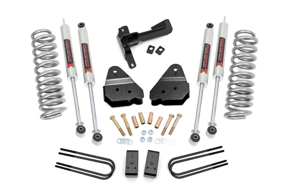 Rough Country 3 Inch Lift Kit M1 Front Gas Coils Fits Ford F-250 Super Duty (17-22) 50242