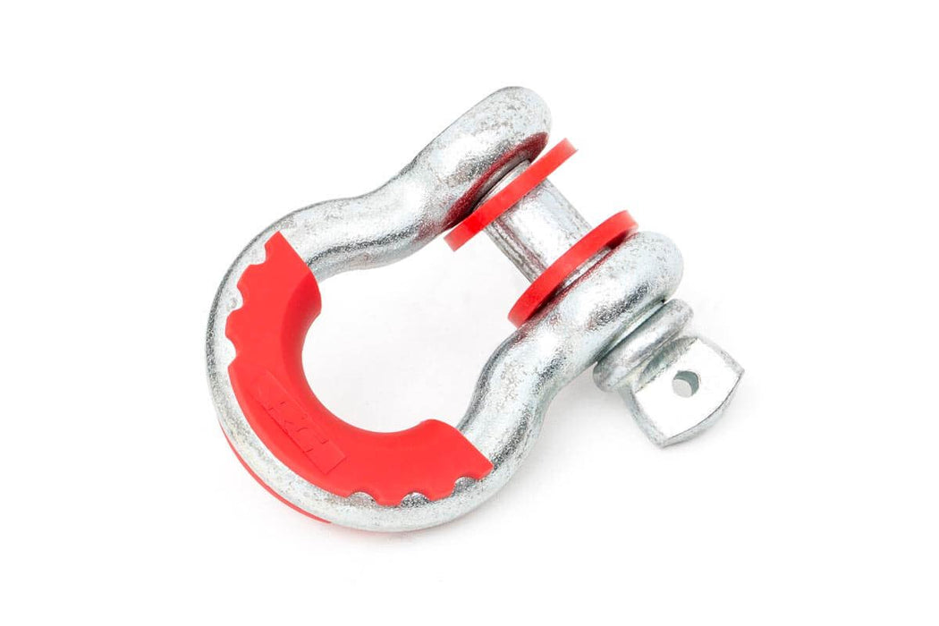 Rough Country D-Ring Isolator Kit Pair Red RS102