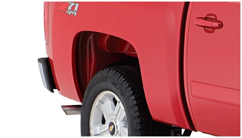 Bushwacker 07-14 Chevy Silverado 2500 HD Fleetside Extend-A-Fender Style Flares 4pc Black 40938-02