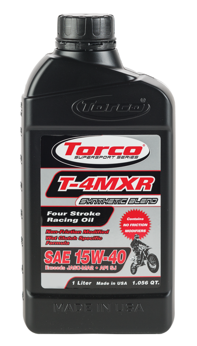 Torco T-4MXR 4-Stroke Racing Oil