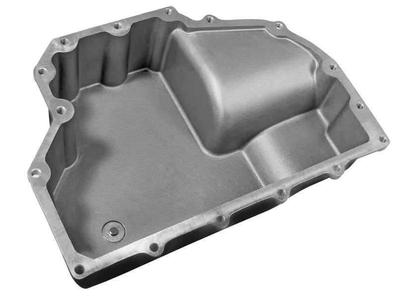 AFE Engine Oil Pan Black Machined; 14-16 Compatible with Dodge RAM 1500 EcoDiesel 3.0L V6 (td) 46-70282