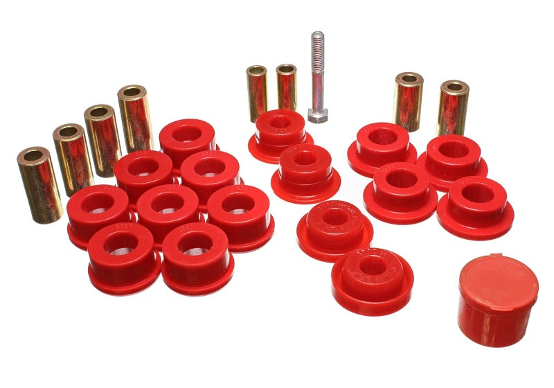 Energy Suspension Control Arm Bushings Front Red 2.3108R