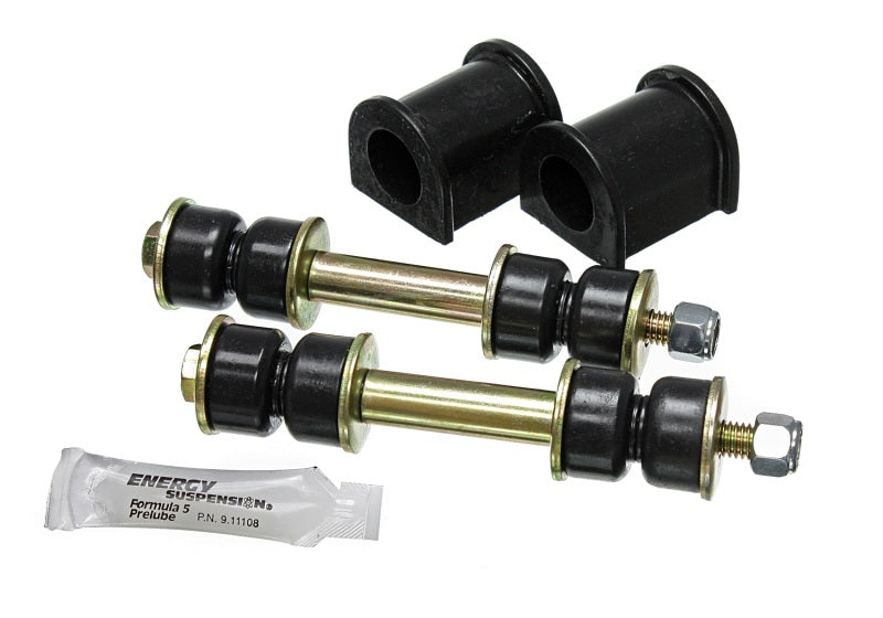 Energy Suspension 87-95 Pathfinder Black 24mm Front Sway Bar Frame Bushings 7.5117G