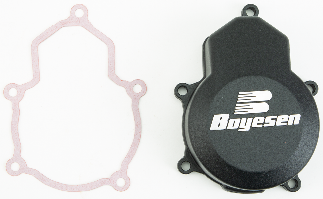 Boyesen Factory Racing Ignition Cover Husky/Ktm Black SC-46AB