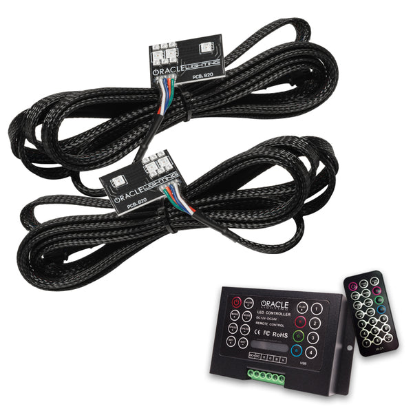 Oracle 20-21 Chevy Corvette C8 RGB+A Headlight DRL Upgrade Kit ColorSHIFT 2 SEE WARRANTY 1442-333