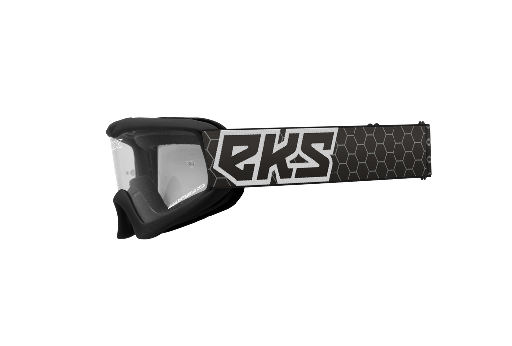 EKS Brand X-Grom Youth Goggles OSFM Black/White