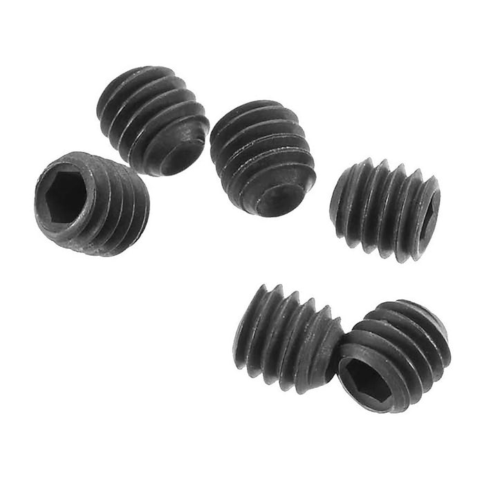 Axial AXA291 Set Screw M4x4mm Black Oxide 6 AXIC0291 Elec Car/Truck Replacement Parts