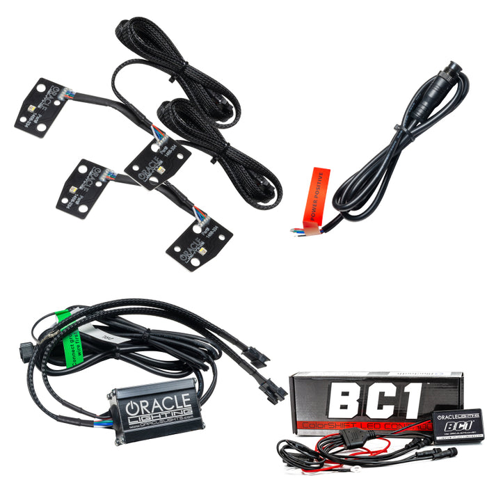 Oracle 2021 Ford Bronco DRL Upgrade w/ Halo Kit ColorSHIFT w/ BC1 Controller SEE WARRANTY 1468-335