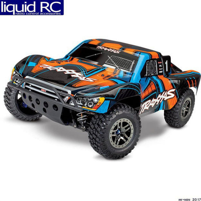 Traxxas Slash 4X4 Ultimate, 4X4 Rc Truck, 1/10 Scale, 60+ Mph, Orange 68077-4-ORNG