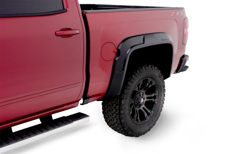 Bushwacker 2019 Chevrolet Silverado 1500 w/ 69.3in Fleetside Bed DRT Style Flares 4pc Black 40944-02