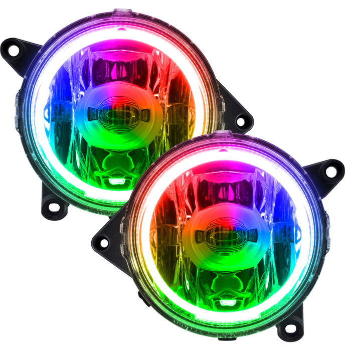 Oracle Ford Mustang GT 13-14 LED Fog Halo Kit ColorSHIFT SEE WARRANTY 2625-333