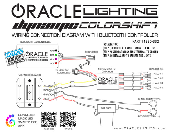 Oracle 18-19 Ford F150 Dynamic DRL Replacements + Dynamic Turn Signals - Dynamic SEE WARRANTY 1330-332