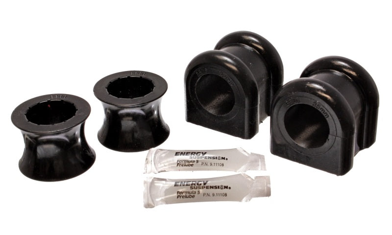 Energy Suspension 00-04 Compatible with Dodge Dakota 4WD / 00-04 Durango 4WD Black 35mm Front Sway Bar Bushing Set 5.5168G