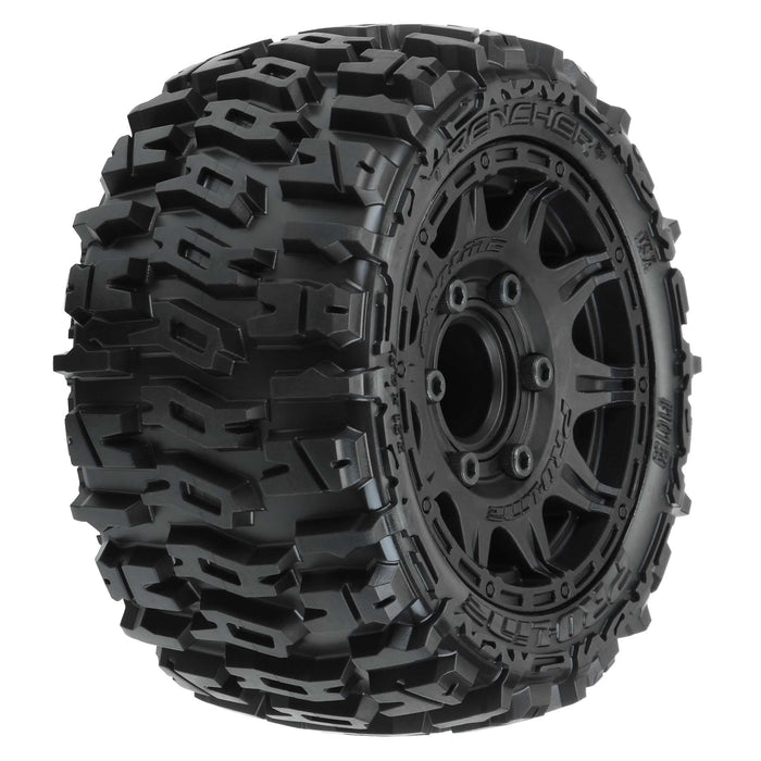 Pro-Line Racing Trencher LP 2.8 MTD Raid Black 6x30 F/R PRO1015910