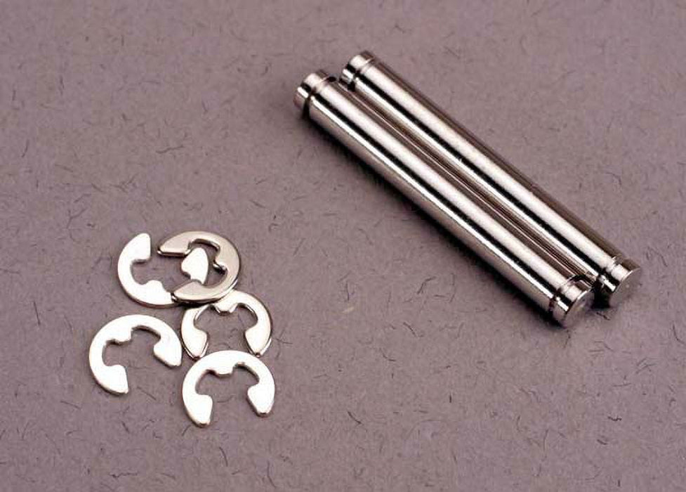 Traxxas Suspension Pins, 23Mm Hard Chrome (2)/ E-Clips (4) 2635