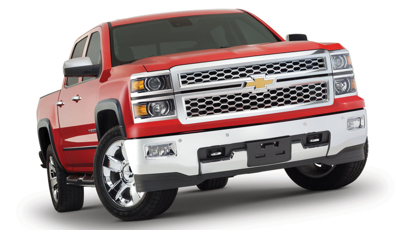 Bushwacker 15-18 Chevy Silverado 2500 HD Fleetside OE Style Flares 4pc 78.8/97.8in Bed Black 40956-02