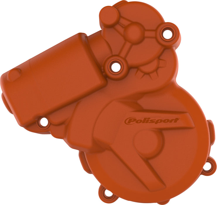 Polisport Ignition Cover Protector (ORANGE KTM) For 11-16 KTM 300XC