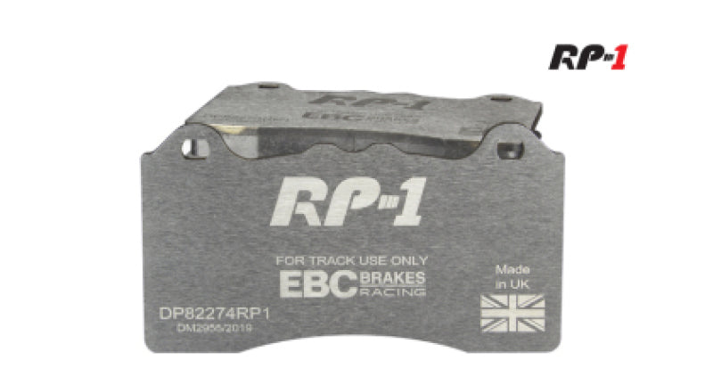 EBC Racing 16-21 Audi RS3 LMS (Race Car) 2.0 Turbo RP-1 Race Front Brake Pads DP8080RP1